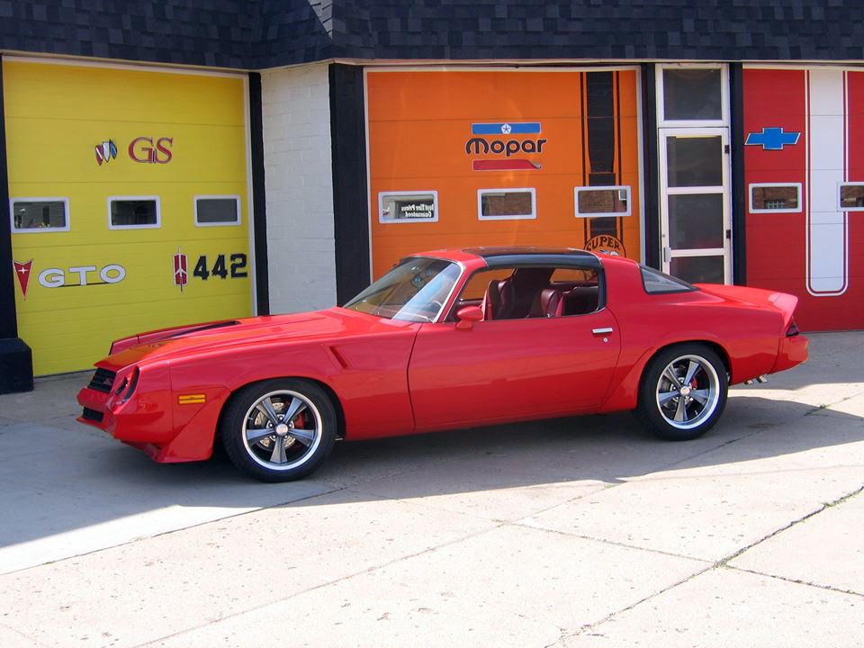 Camaro in an Auto Repair Shop in Estherville, IA